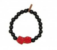 DICE BRACELET RED