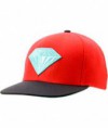 Diamond Supply Emblem Red & Black Snapback Hat