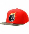 The Hundreds Adam Red & Camo Snapback Hat