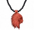 THE CHIEF PENDANT RED STAIN